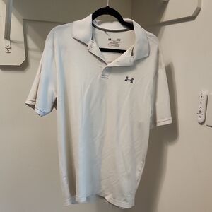 Under Armour Men's Polo in Light Gray